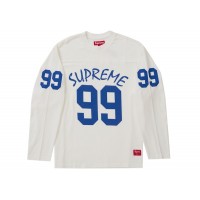 Supreme 99 L/S Football Top White