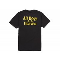 Supreme All Dogs Go To Heaven Tee Black