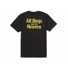 Supreme All Dogs Go To Heaven Tee Black