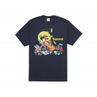 Supreme All Dogs Go To Heaven Tee Navy