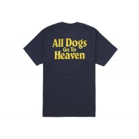 Supreme All Dogs Go To Heaven Tee Navy