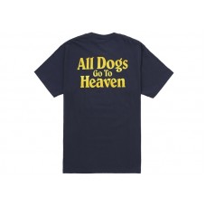 Supreme All Dogs Go To Heaven Tee Navy
