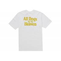 Supreme All Dogs Go To Heaven Tee White