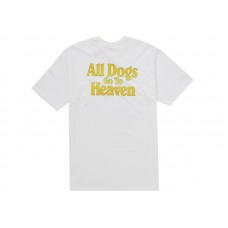 Supreme All Dogs Go To Heaven Tee White