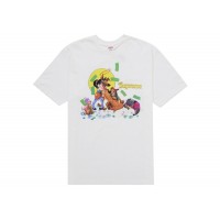 Supreme All Dogs Go To Heaven Tee White