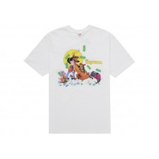 Supreme All Dogs Go To Heaven Tee White