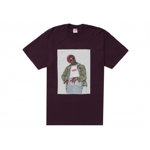 Оригинальный шмот Supreme André 3000 Tee Eggplant