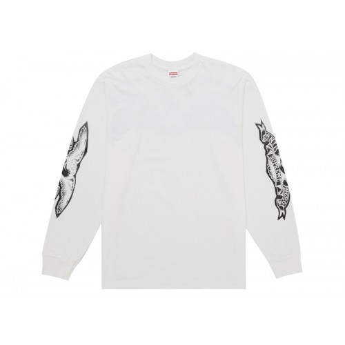 Supreme ANTIHERO Eagle L/S Tee White