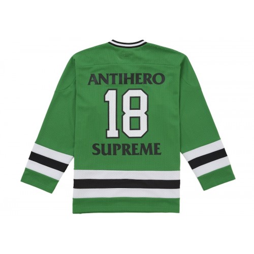 Supreme ANTIHERO Ozzy Hockey Jersey Green
