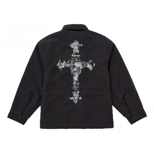Supreme AOI Cross M52 Jacket Black