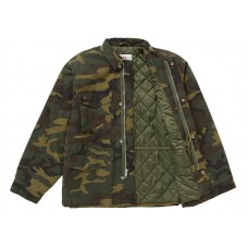 Supreme AOI Cross M52 Jacket Woodland Camo