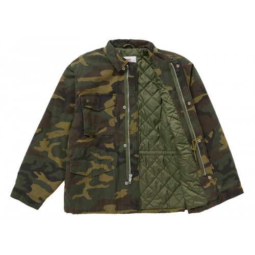 Supreme AOI Cross M52 Jacket Woodland Camo