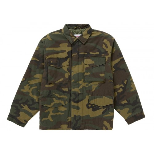 Supreme AOI Cross M52 Jacket Woodland Camo