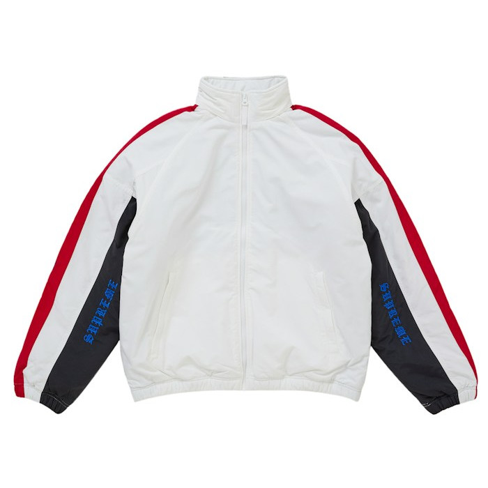 Куртка Supreme AOI Fleece Lined Track Jacket White Куртка Supreme AOI Fleece Lined Track Jacket White