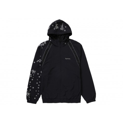 Оригинальный шмот Supreme AOI Glow-in-the-Dark Track Jacket Black - 70см