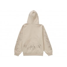 Supreme AOI Zip Up Hooded Sweatshirt Natural