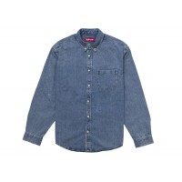 Supreme Applique Denim Shirt Indigo