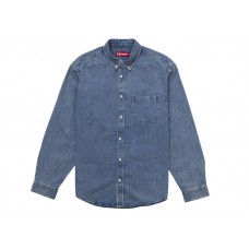 Supreme Applique Denim Shirt Indigo