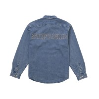 Supreme Applique Denim Shirt Indigo