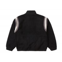 Supreme Arc Half Zip Fleece Pullover Black