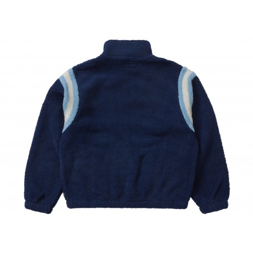 Оригинальный шмот Supreme Arc Half Zip Fleece Pullover Navy