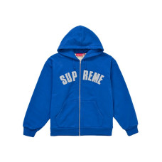 Supreme Arc Thermal Lined Zip Up Hooded Sweatshirt (FW26) Royal