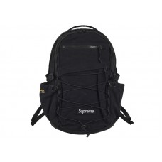 Supreme Logo Backpack (SS25) Black