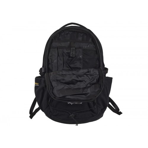 Supreme Logo Backpack (SS25) Black