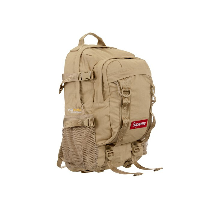 Рюкзак Supreme Logo Backpack (SS26) Tan Рюкзак Supreme Logo Backpack (SS26) Tan