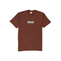 Supreme Bandana Box Logo Tee Brown