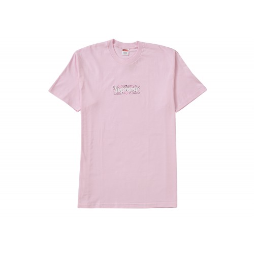 Оригинальный шмот Supreme Bandana Box Logo Tee Light Pink