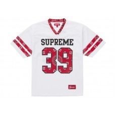 Supreme Bandana Football Jersey White