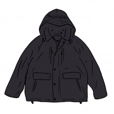 Supreme Barbour Lightweight Waxed Cotton Field Jacket Black