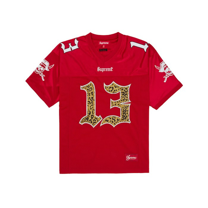 Джерси Supreme b.b. Simon Football Jersey Red Джерси Supreme b.b. Simon Football Jersey Red