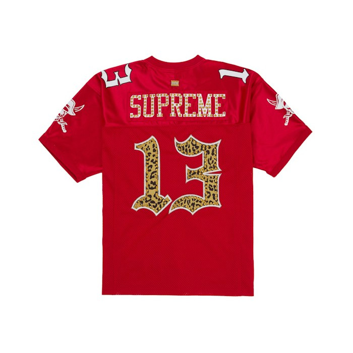 Джерси Supreme b.b. Simon Football Jersey Red Джерси Supreme b.b. Simon Football Jersey Red