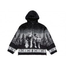 Supreme b.b. Simon Reversible Hooded Fleece Jacket Black