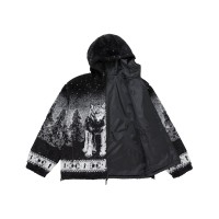 Supreme b.b. Simon Reversible Hooded Fleece Jacket Black