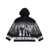 Supreme b.b. Simon Reversible Hooded Fleece Jacket Black
