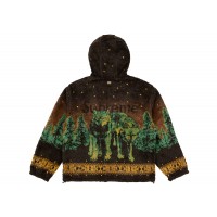 Supreme b.b. Simon Reversible Hooded Fleece Jacket Brown