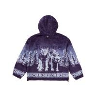 Supreme b.b. Simon Reversible Hooded Fleece Jacket Purple