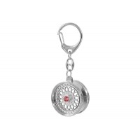 Supreme BBS RS Rim Keychain Silver