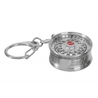 Supreme BBS RS Rim Keychain Silver