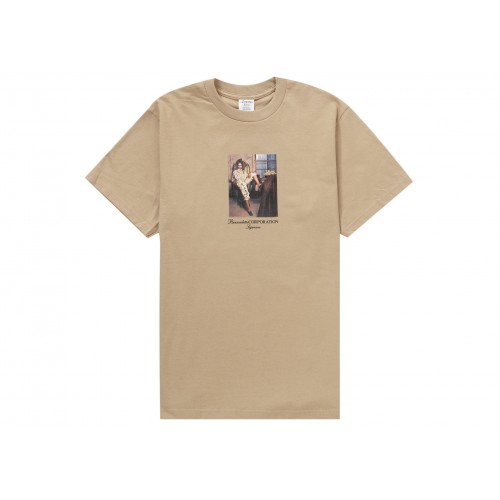 Оригинальный шмот Supreme Bernadette Corporation Fuck Tee Khaki - 70см