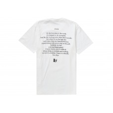 Supreme Bernadette Corporation Fuck Tee White