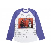 Supreme Bernadette Corporation Raglan L/S Top White
