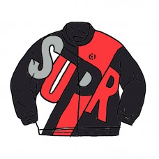 Supreme Big Letter Track Jacket Black