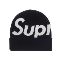 Supreme Big Logo Beanie (FW25) Black
