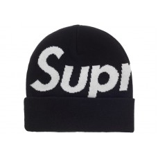 Supreme Big Logo Beanie (FW25) Black