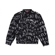 Supreme Black Ark Denim Trucker Jacket Black