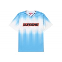 Supreme Blur Soccer Jersey Blue